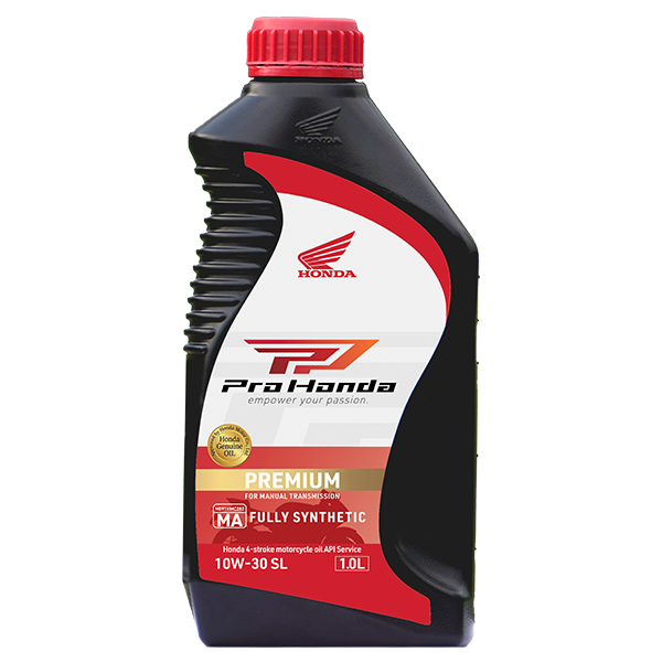 Pro Honda Genuine 10W30 MA (Black) Fully Synthetic for 1L